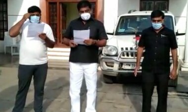 டாஸ்மாா்க்கடைக்கு எதிராக MLA ஆா்ப்பாட்டம்