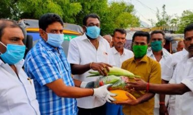 உசிலம்பட்டி பகுதியில் திமுக சார்பில் நிவாரண உதவி