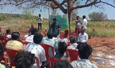 தேனி மாவட்டத்தில் விவசாயிகளுக்கான விழிப்புணர்வு முகாம் ஆர்வமுடன் பங்கேற்ற விவசாயிகள்