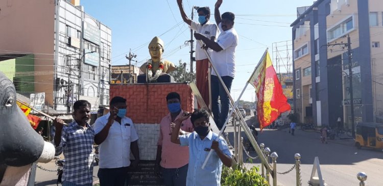 கைரேகை சட்டத்திற்க்கு எதிராக வழக்கு தொடர்ந்த வழக்கறிஞர் ரோசாப்பூதுரை  பிறந்தநாள் கொண்டாட்டம்