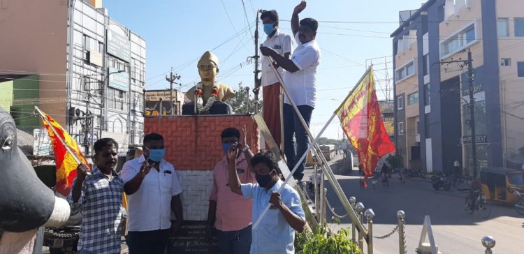 கைரேகை சட்டத்திற்க்கு எதிராக வழக்கு தொடர்ந்த வழக்கறிஞர் ரோசாப்பூதுரை  பிறந்தநாள் கொண்டாட்டம்