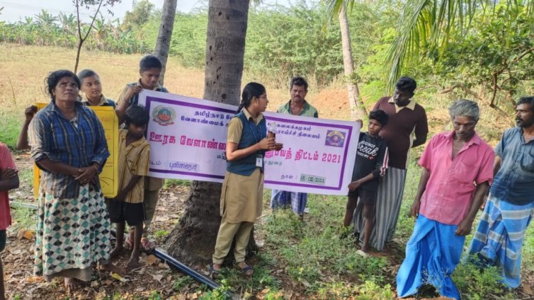 விவசாயக் கல்லூரி மாணவிகள் களப்பணி உசிலம்பட்டி பகுதி விவசாயிகள் மகிழ்ச்சி be