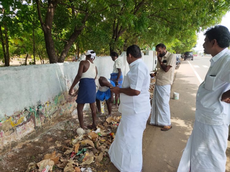 தான் படித்த பள்ளியின் பராமரிப்பை சொந்த செலவில் செய்த உசிலம்பட்டி எம்எல்ஏ அய்யப்பன் குவியும் பாராட்டு