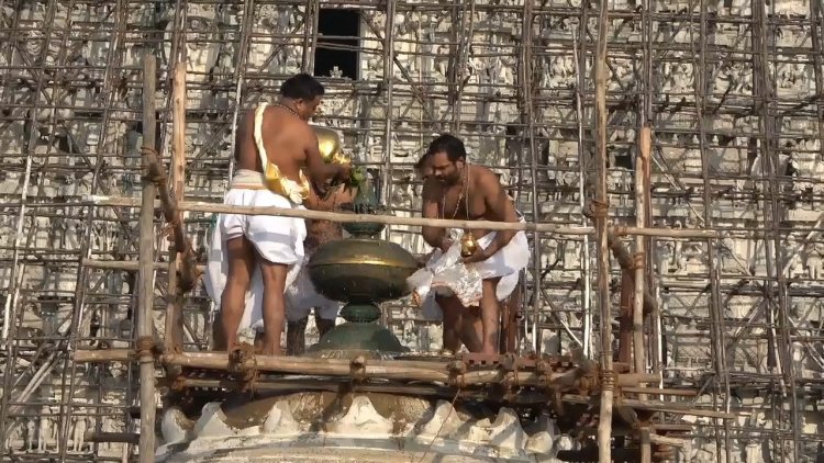 திருச்செந்தூர் சுப்பிரமணியசுவாமி வருஷாபிஷேகம் ஏராளமான பக்தர்கள் பங்கேற்று சுவாமி தரிசனம்