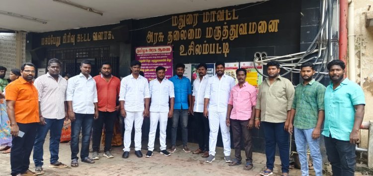 உசிலம்பட்டியில் உதயநிதி பிறந்தநாள் விழா மாணவர்களுக்கு நலத்திட்ட உதவிகள்