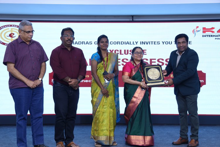 கல்வி இன்டர்நேஷனல் பப்ளிக் பள்ளியில் சென்னை ஐஐடி சார்பில் விழிப்புணர்வு நிகழ்ச்சி மாணவர்கள் உற்சாகம்